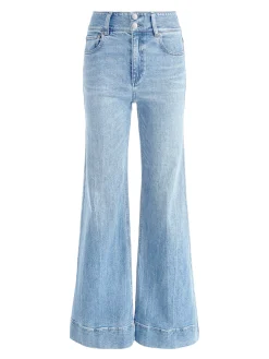 Alice and Olivia JEANS|PANTS*MISSA HIGH RISE WIDE LEG JEAN