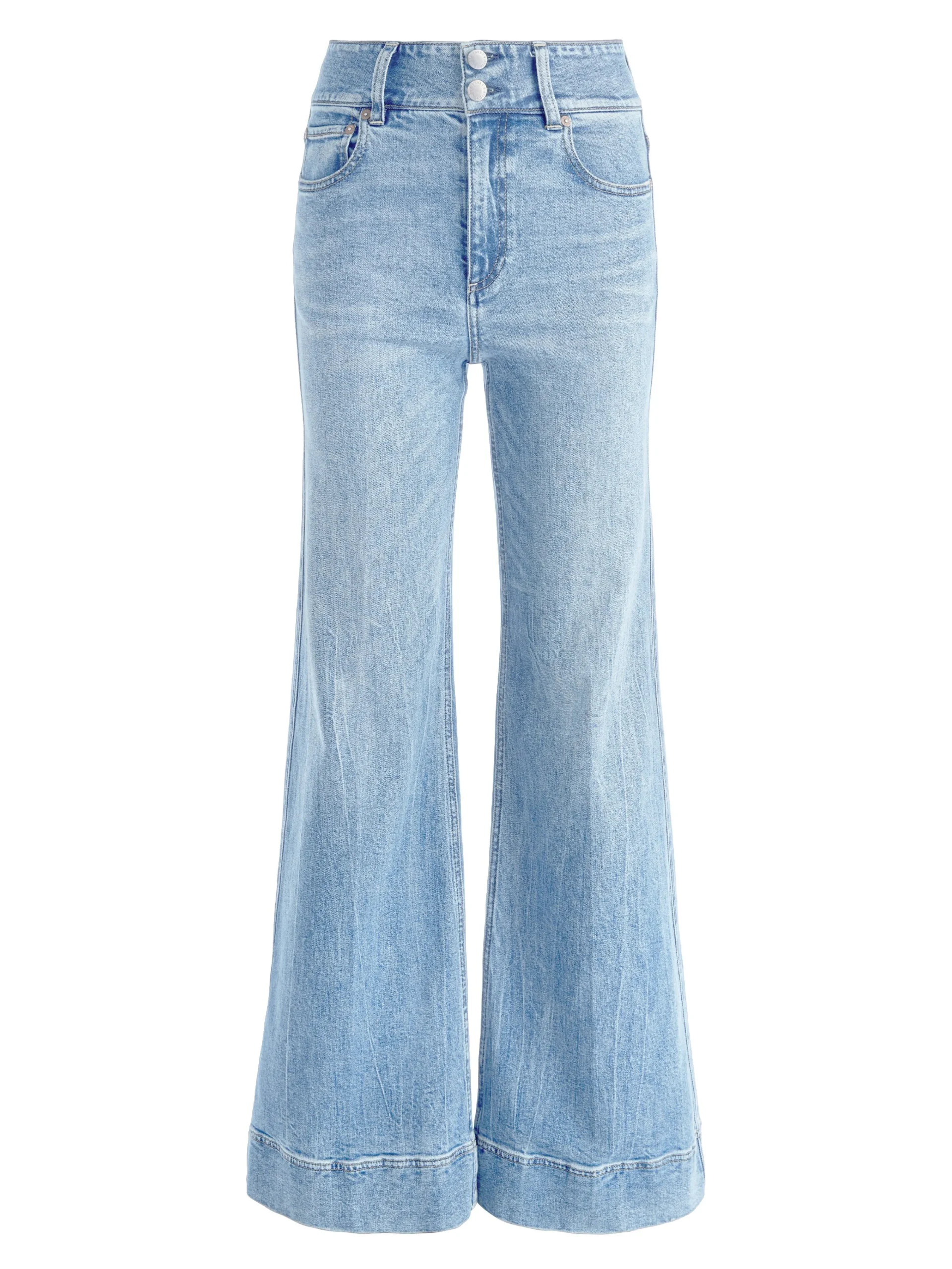 Alice and Olivia JEANS|PANTS*MISSA HIGH RISE WIDE LEG JEAN