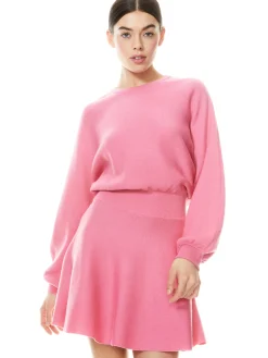 Alice and Olivia MINI|DRESSES*MURRAY FIT AND FLARE MINI DRESS