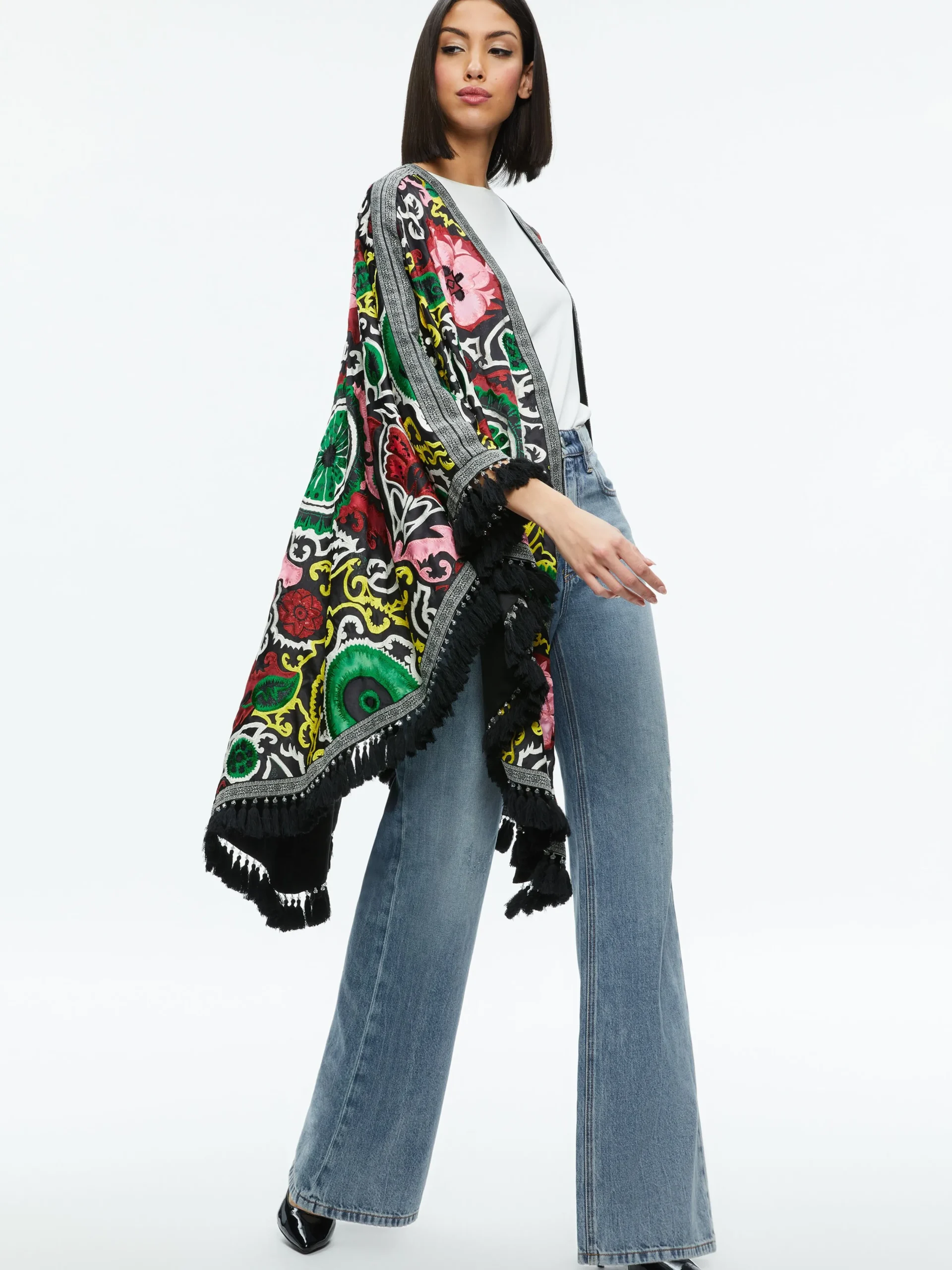 Alice and Olivia JACKETS + COATS*NADINE EMBELLISHED SHAWL