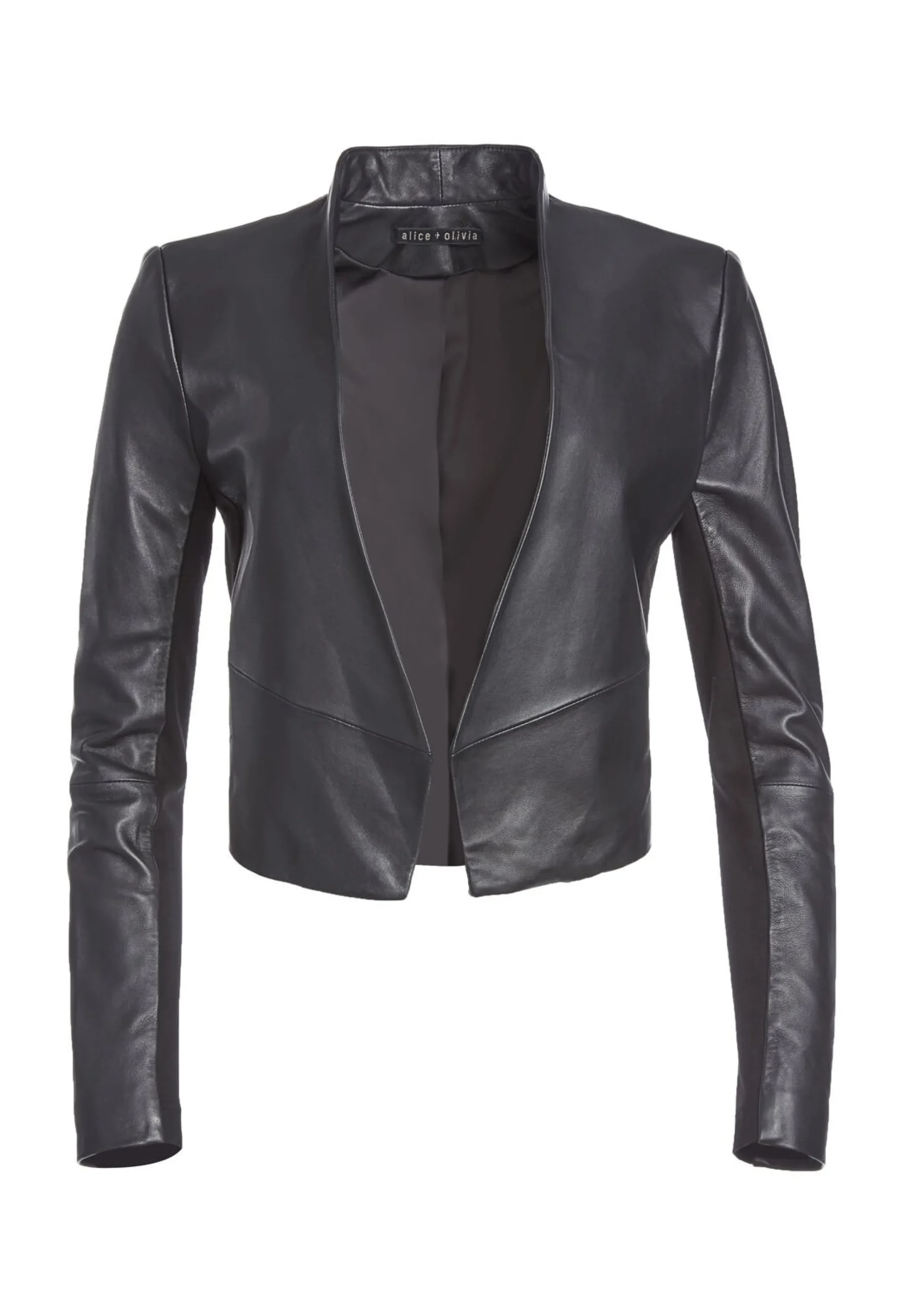 Alice and Olivia ESSENTIALS|SUITS*NEW HARVEY LEATHER JACKET