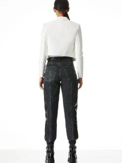 Alice and Olivia ESSENTIALS|SUITS*NEW HARVEY LEATHER JACKET