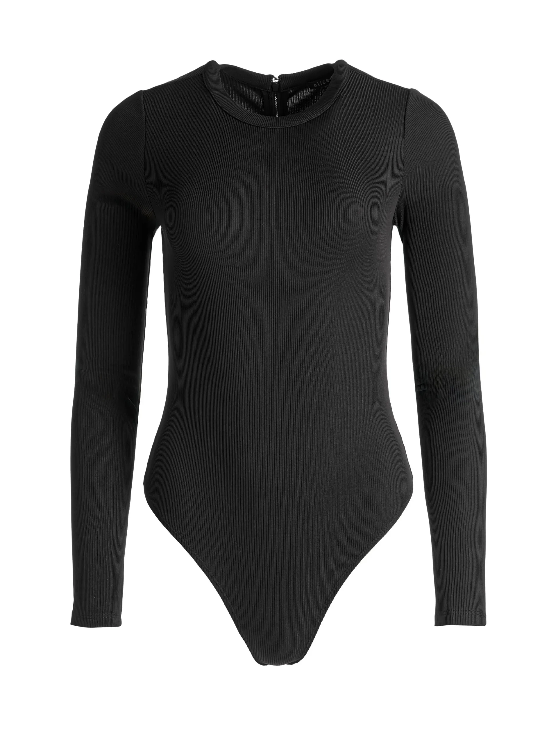 Alice and Olivia ESSENTIALS|TOPS*OLEA ROUND NECK BODYSUIT