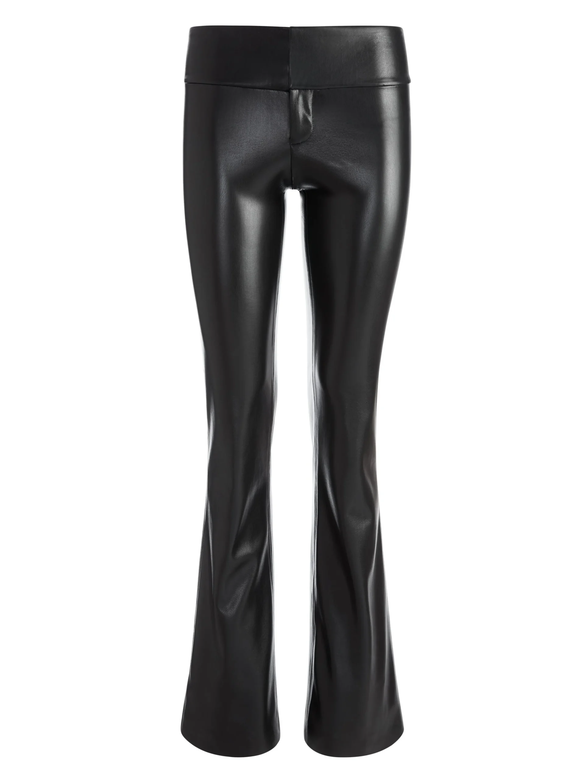 Alice and Olivia VEGAN LEATHER|ESSENTIALS*OLIVIA VEGAN LEATHER BOOTCUT PANT