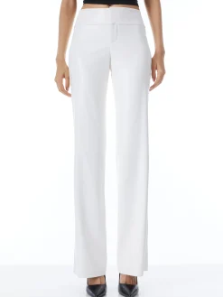 Alice and Olivia VEGAN LEATHER|ESSENTIALS*OLIVIA VEGAN LEATHER BOOTCUT PANT