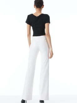 Alice and Olivia VEGAN LEATHER|ESSENTIALS*OLIVIA VEGAN LEATHER BOOTCUT PANT