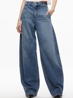 Alice and Olivia JEAN SHOP|JEANS*PARKER LOW RISE BALLOON LEG JEAN