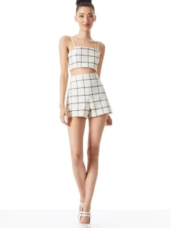 Alice and Olivia ESSENTIALS|TOPS*PEARLE SPAGHETTI STRAP BUSTIER