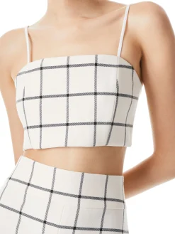 Alice and Olivia ESSENTIALS|TOPS*PEARLE SPAGHETTI STRAP BUSTIER