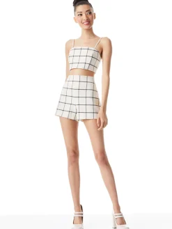 Alice and Olivia ESSENTIALS|TOPS*PEARLE SPAGHETTI STRAP BUSTIER