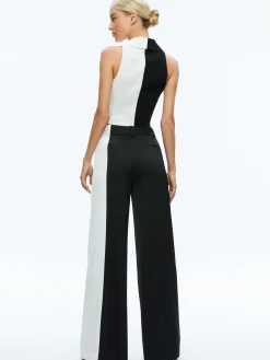 Alice and Olivia ESSENTIALS|THE WORKWEAR EDIT*POMPEY COLOR BLOCK PANT