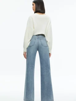 Alice and Olivia SWEATERS*POSEY CREWNECK SWEATER