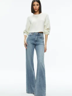 Alice and Olivia SWEATERS*POSEY CREWNECK SWEATER