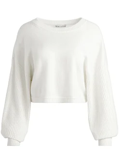 Alice and Olivia SWEATERS*POSEY CREWNECK SWEATER