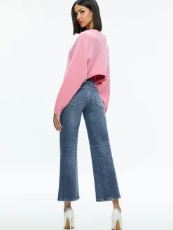 Alice and Olivia VALENTINE'S DAY EDIT|SWEATERS*POSEY CREWNECK SWEATER