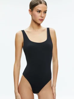 Alice and Olivia ESSENTIALS|VALENTINE'S DAY EDIT*REMY SCOOP REVERSIBLE BODYSUIT