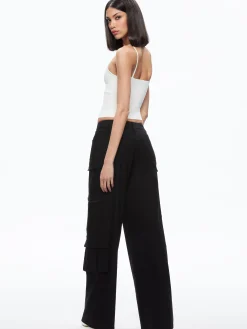 Alice and Olivia TOPS*RHONA TWIST FRONT TANK