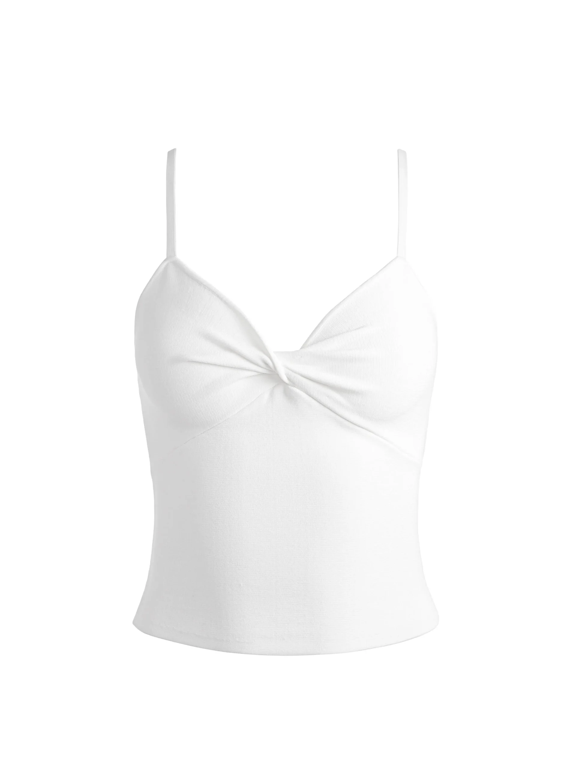 Alice and Olivia TOPS*RHONA TWIST FRONT TANK