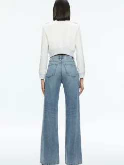 Alice and Olivia VEGAN LEATHER|ESSENTIALS*RIA VEGAN LEATHER MOTO JACKET