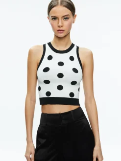Alice and Olivia TOPS*RYDEL CROPPED TANK