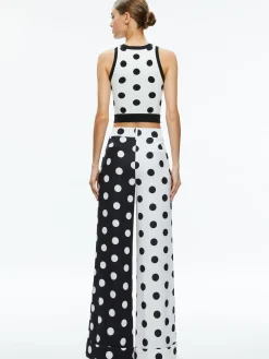 Alice and Olivia MATCHING SETS*RYDEL CROPPED TANK + TOMASA HIGH RISE PANT