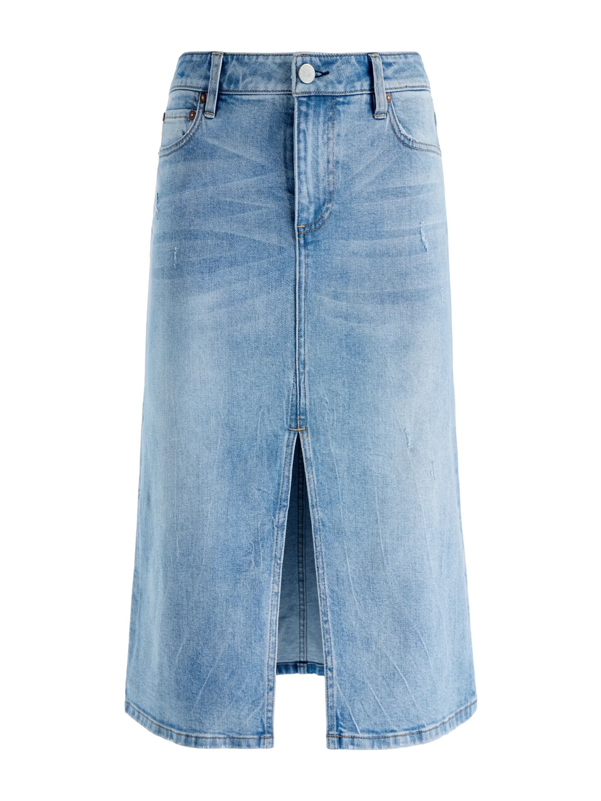 Alice and Olivia JEAN SHOP|SKIRTS*RYE MIDI DENIM SKIRT