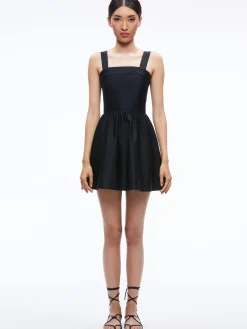 Alice and Olivia MINI|DRESSES*SAIGE TIE BACK MINI DRESS
