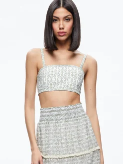 Alice and Olivia TOPS*SASHA BANDEAU BRA TOP