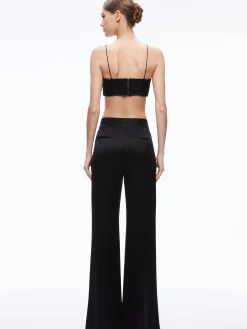 Alice and Olivia TOPS*SASHA THIN STRAP CROP TOP