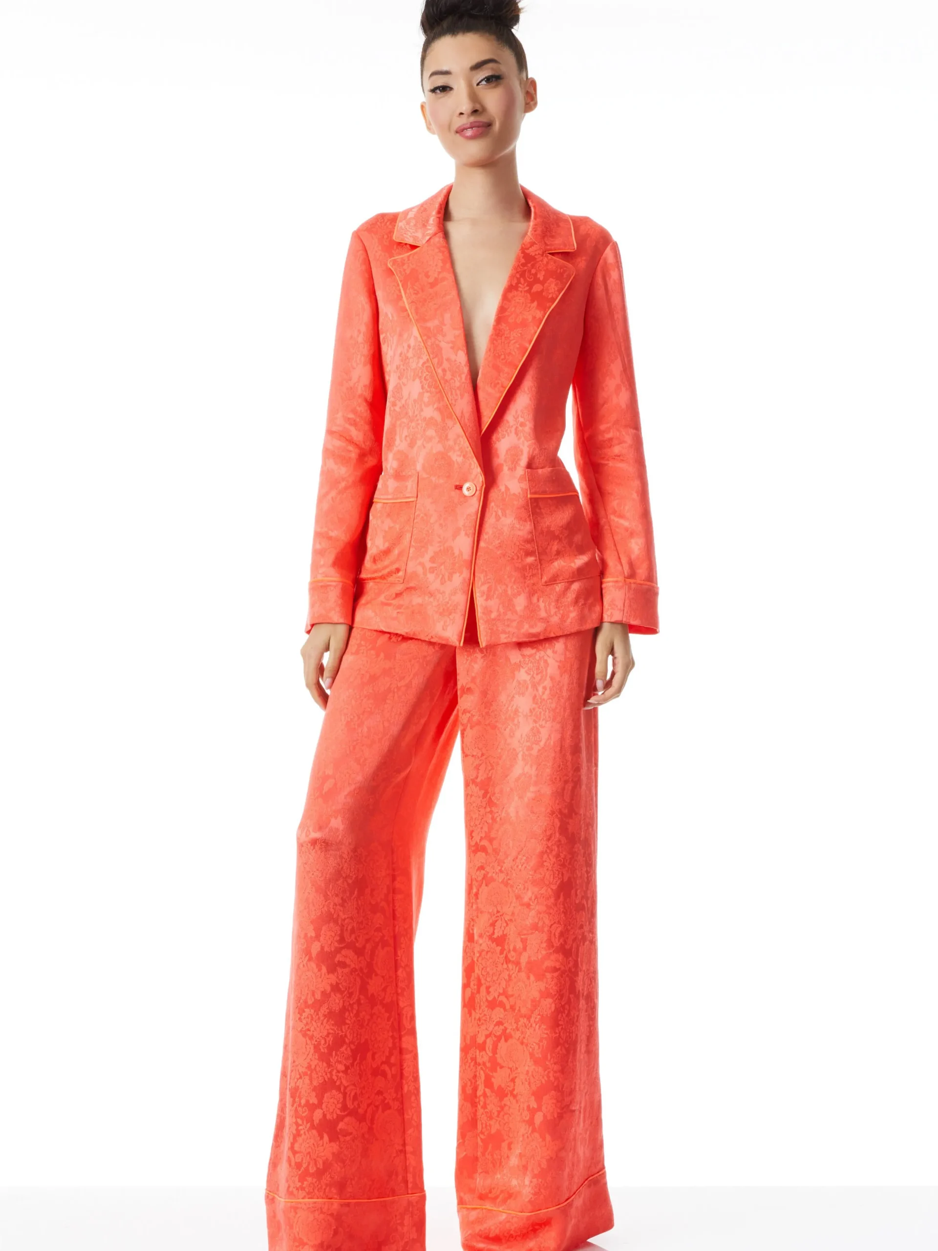 Alice and Olivia JACKETS + COATS*SHANDA PAJAMA BLAZER