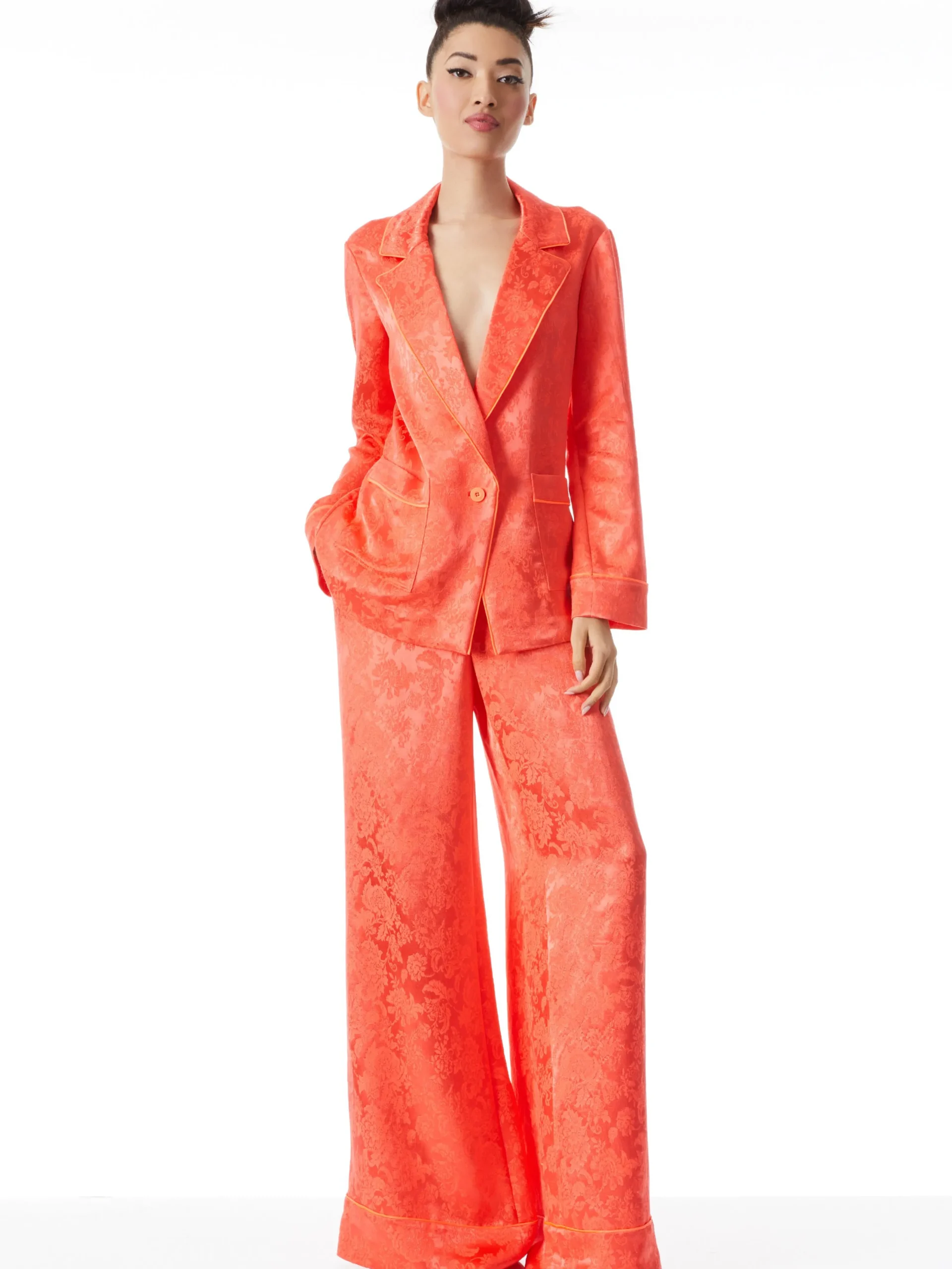Alice and Olivia JACKETS + COATS*SHANDA PAJAMA BLAZER