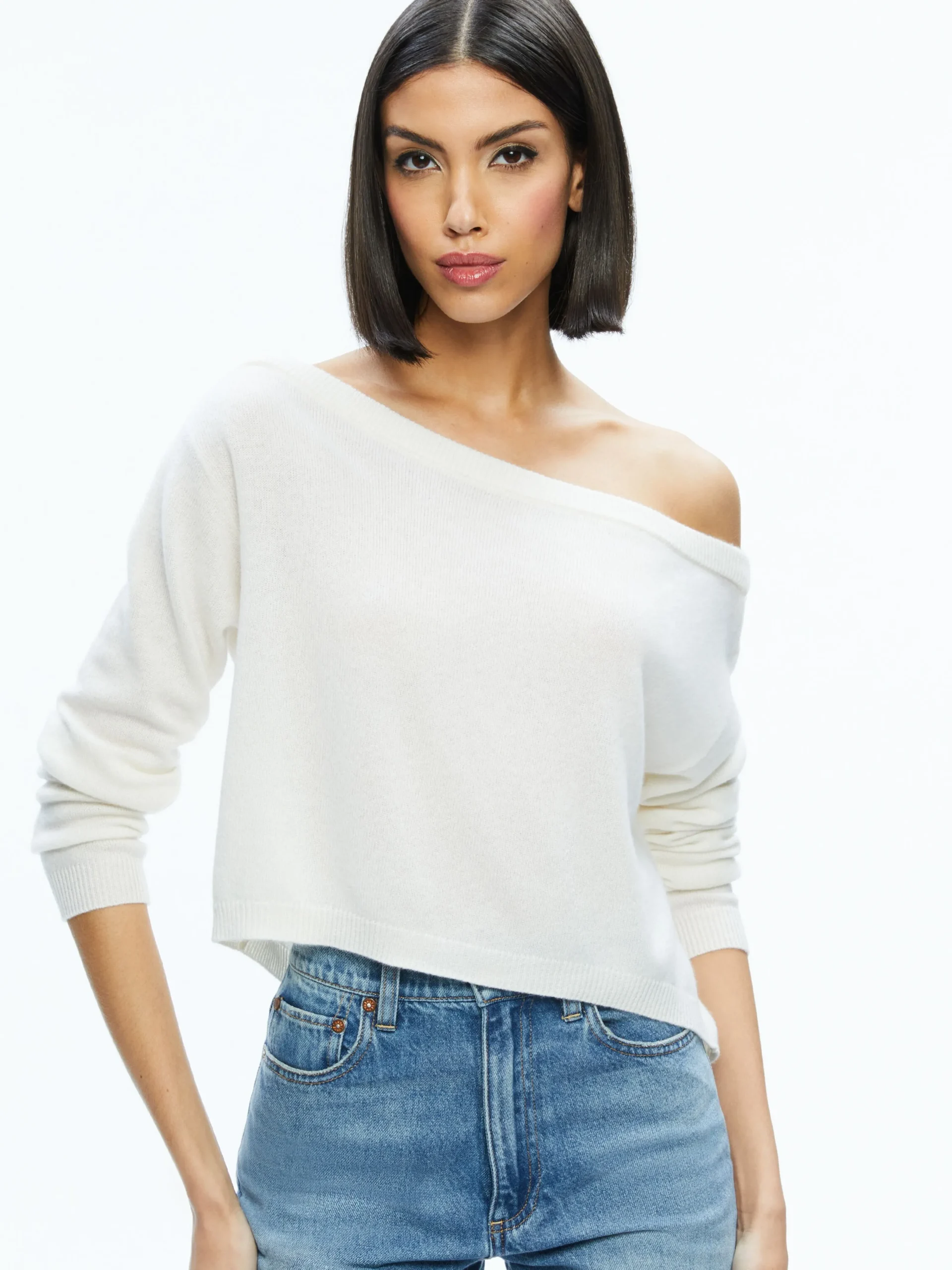 Alice and Olivia ESSENTIALS|SWEATERS*SHERRELL PULLOVER