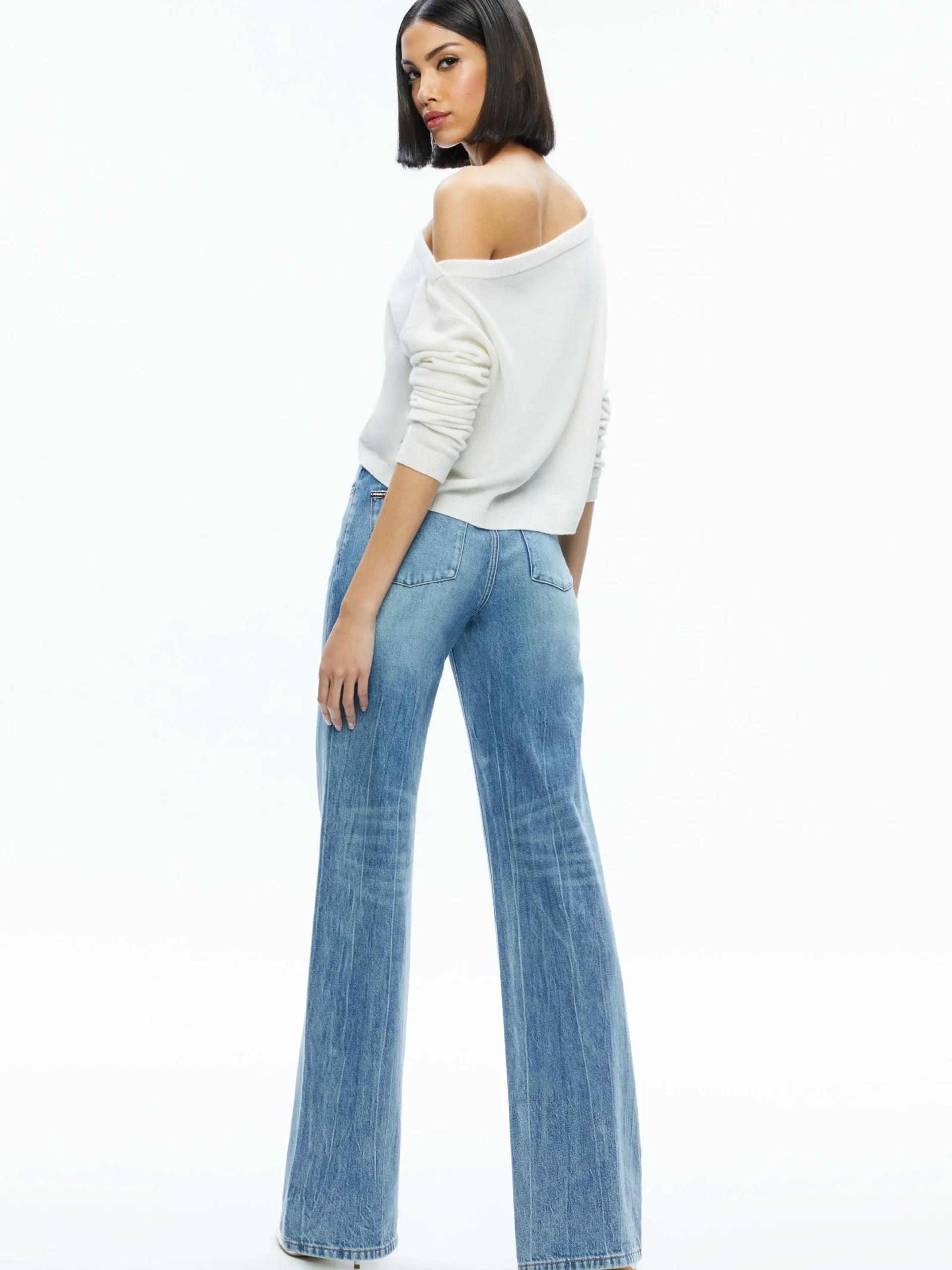 Alice and Olivia ESSENTIALS|SWEATERS*SHERRELL PULLOVER