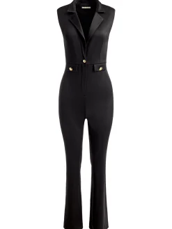 Alice and Olivia THE WORKWEAR EDIT|VALENTINE'S DAY EDIT*SHOSHANNA SLEEVELESS TUXEDO JUMPSUIT