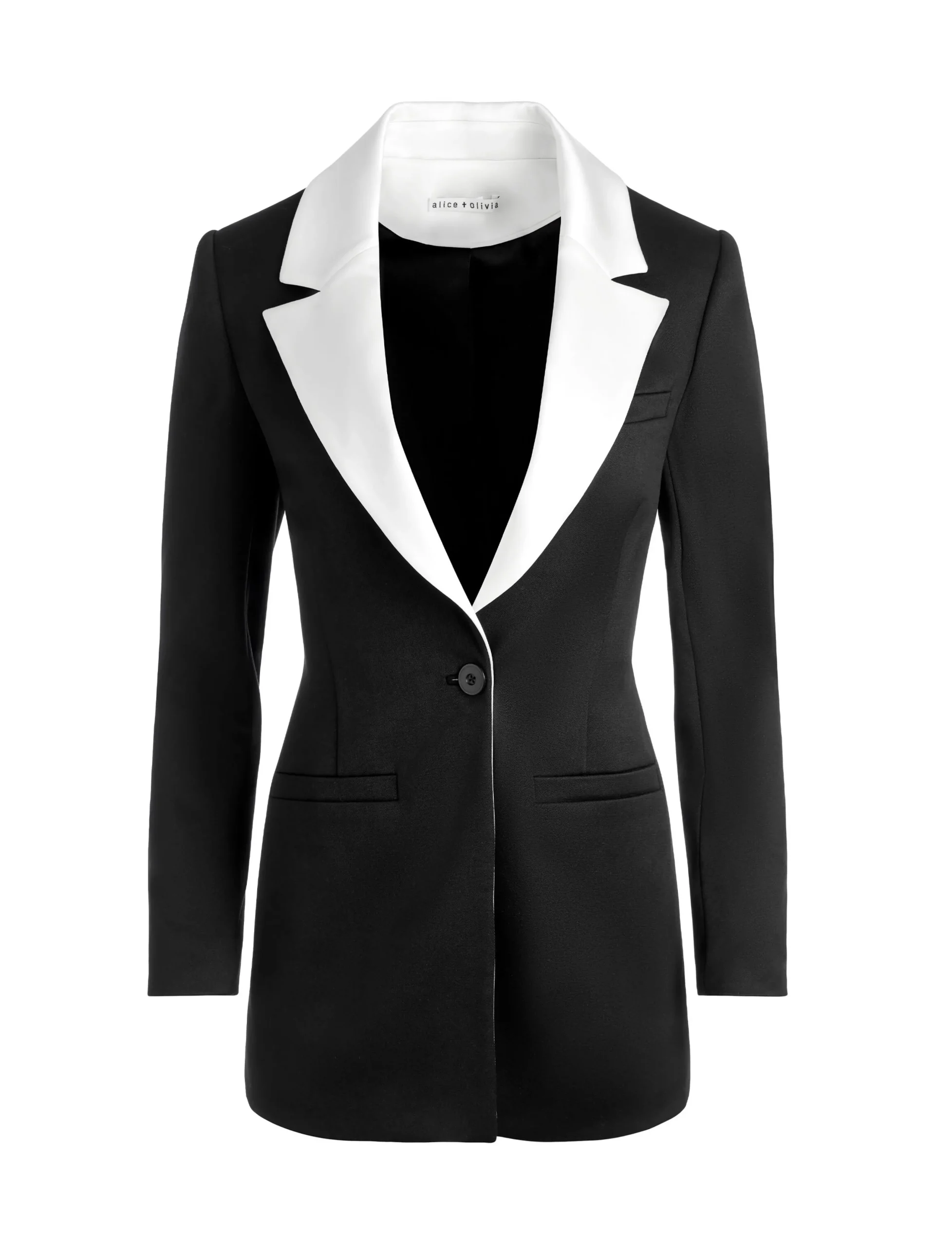 Alice and Olivia SUITS|JACKETS + COATS*SILVIE FITTED BLAZER