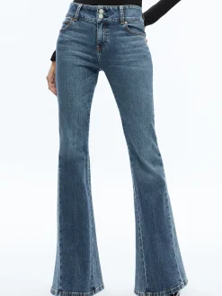 Alice and Olivia STACEY'S FAVORITES|JEAN SHOP*STACEY GODET BELL FLARE JEAN