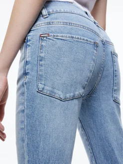 Alice and Olivia JEAN SHOP|JEANS*STACEY LOW RISE BELL BOTTOM JEAN