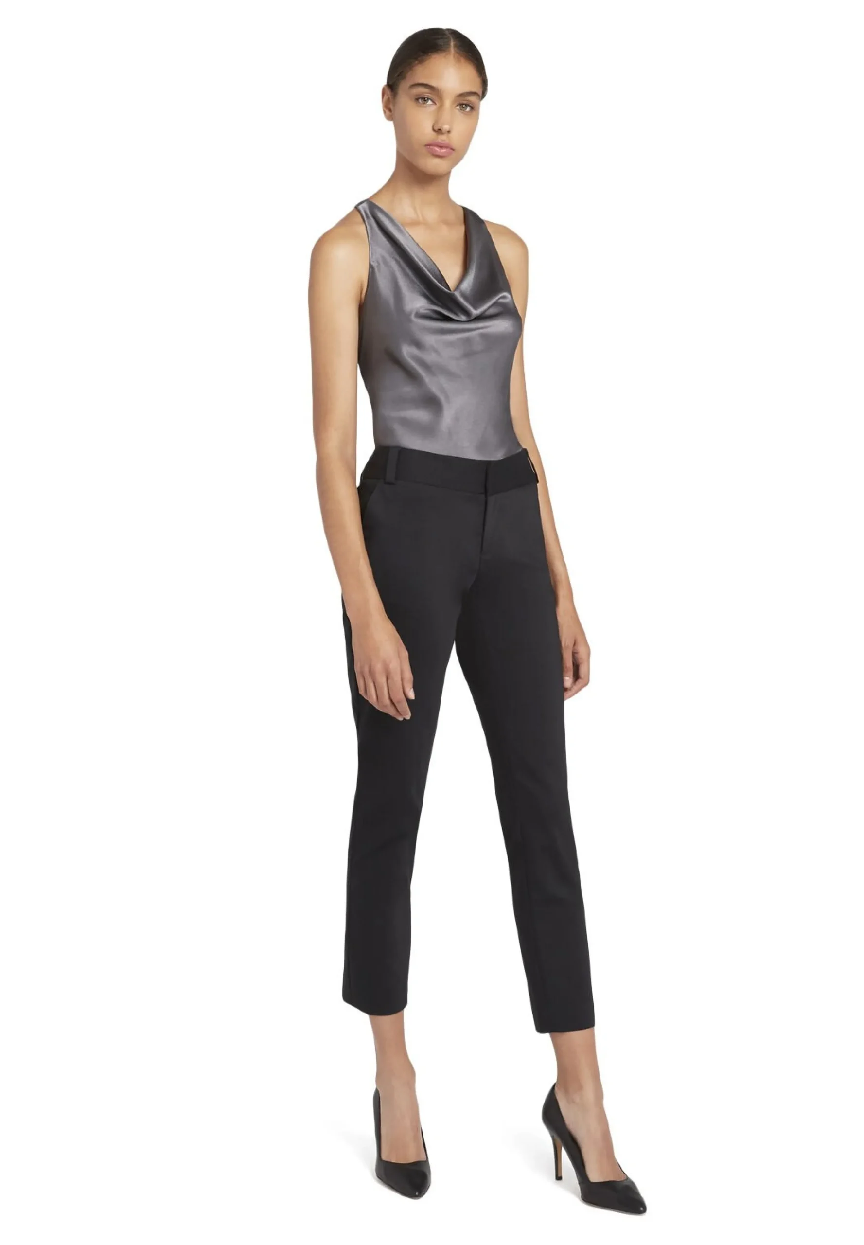 Alice and Olivia ESSENTIALS|THE WORKWEAR EDIT*STACEY SLIM TROUSER