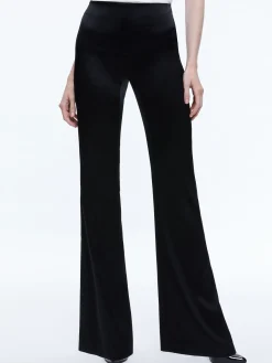 Alice and Olivia SUITS|PANTS*TEENY SATIN BOOTCUT PANT