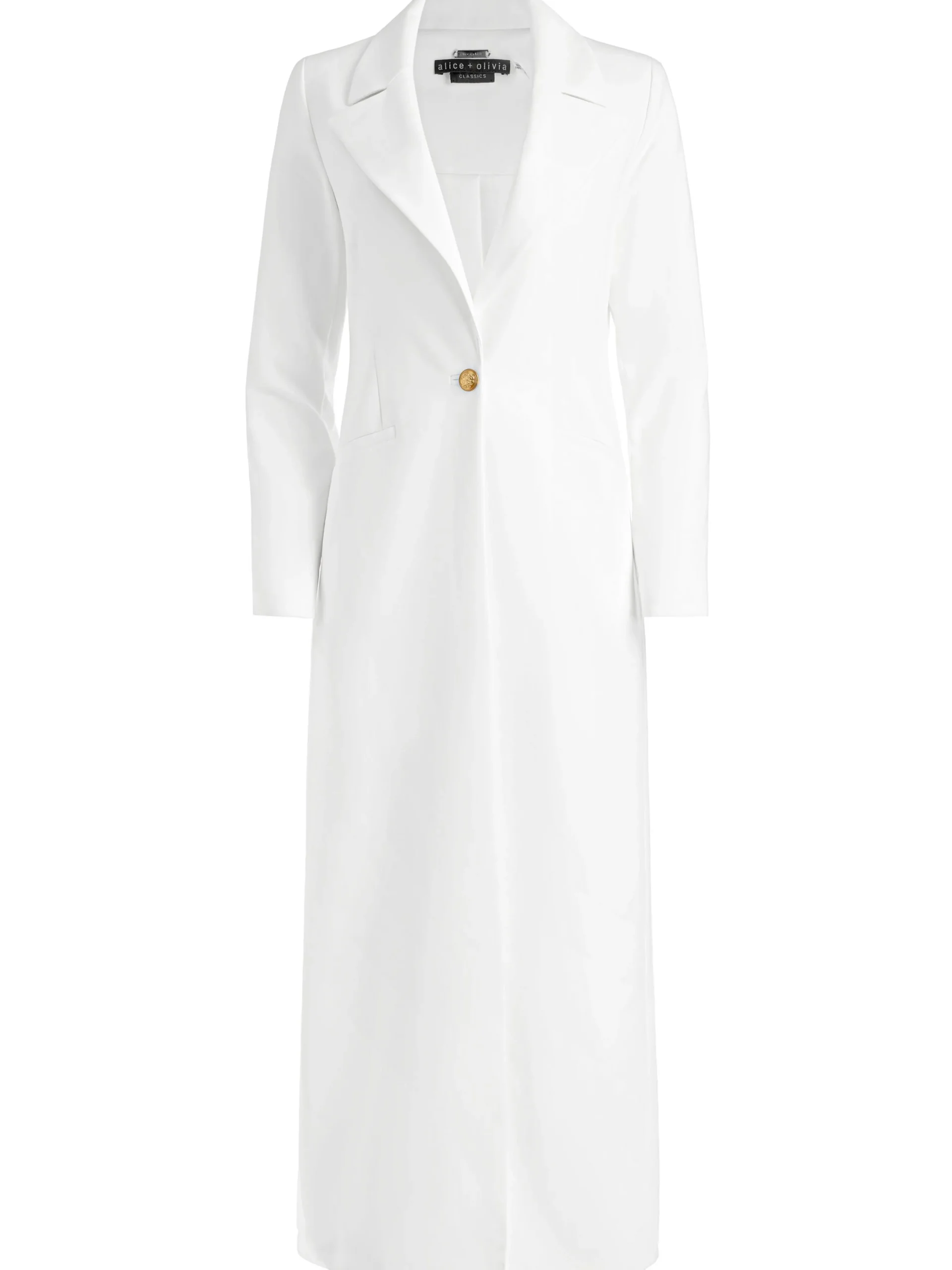 Alice and Olivia STACEY'S FAVORITES|ESSENTIALS*THEO NOTCH COLLAR COAT