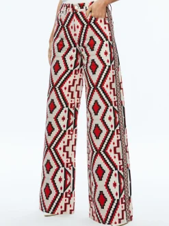 Alice and Olivia JEAN SHOP|JEANS*TRISH MID RISE BAGGY JEAN