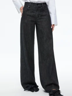 Alice and Olivia JEAN SHOP|JEANS*TRISH MID RISE BAGGY JEAN