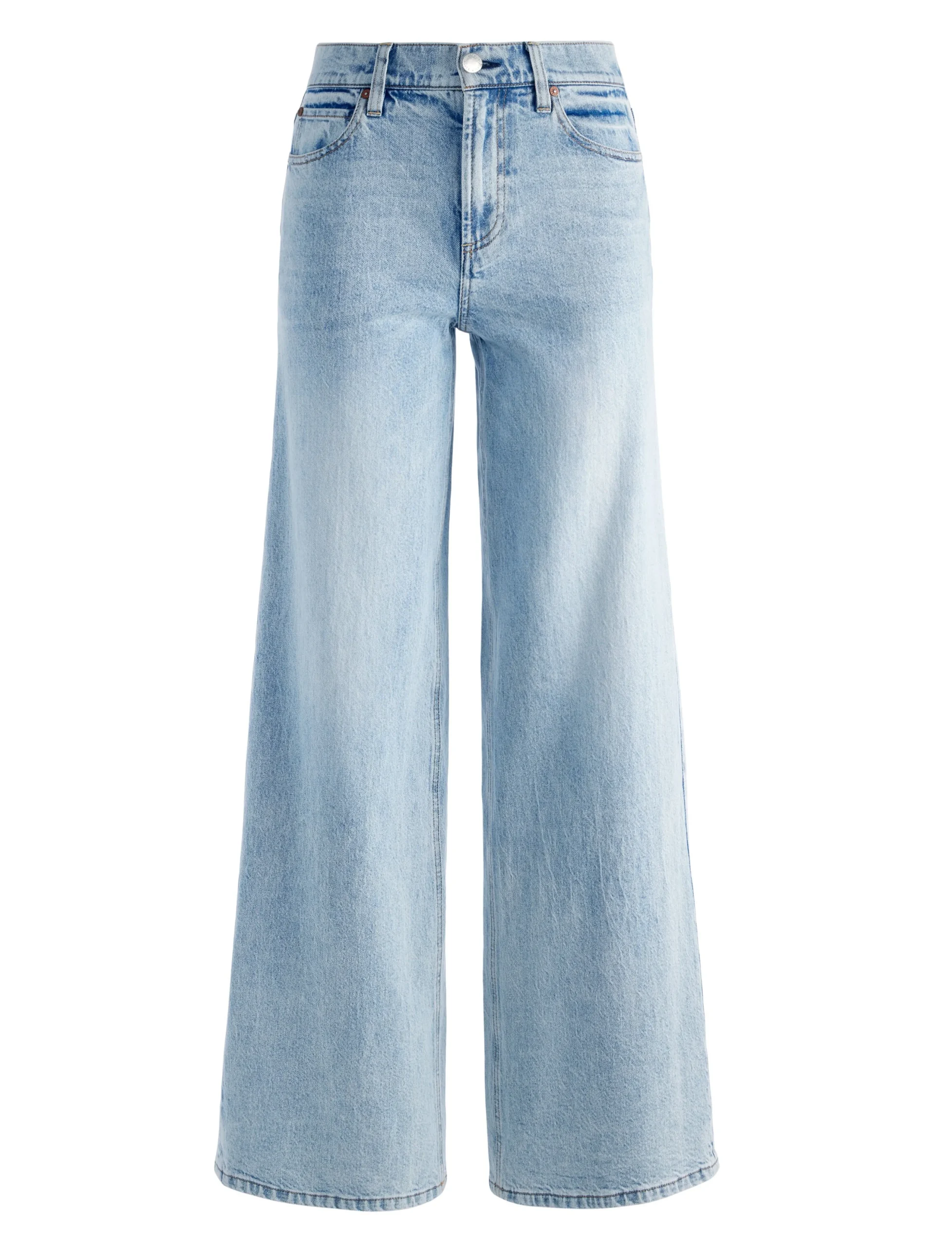 Alice and Olivia JEAN SHOP|JEANS*TRISH MID RISE BAGGY JEAN