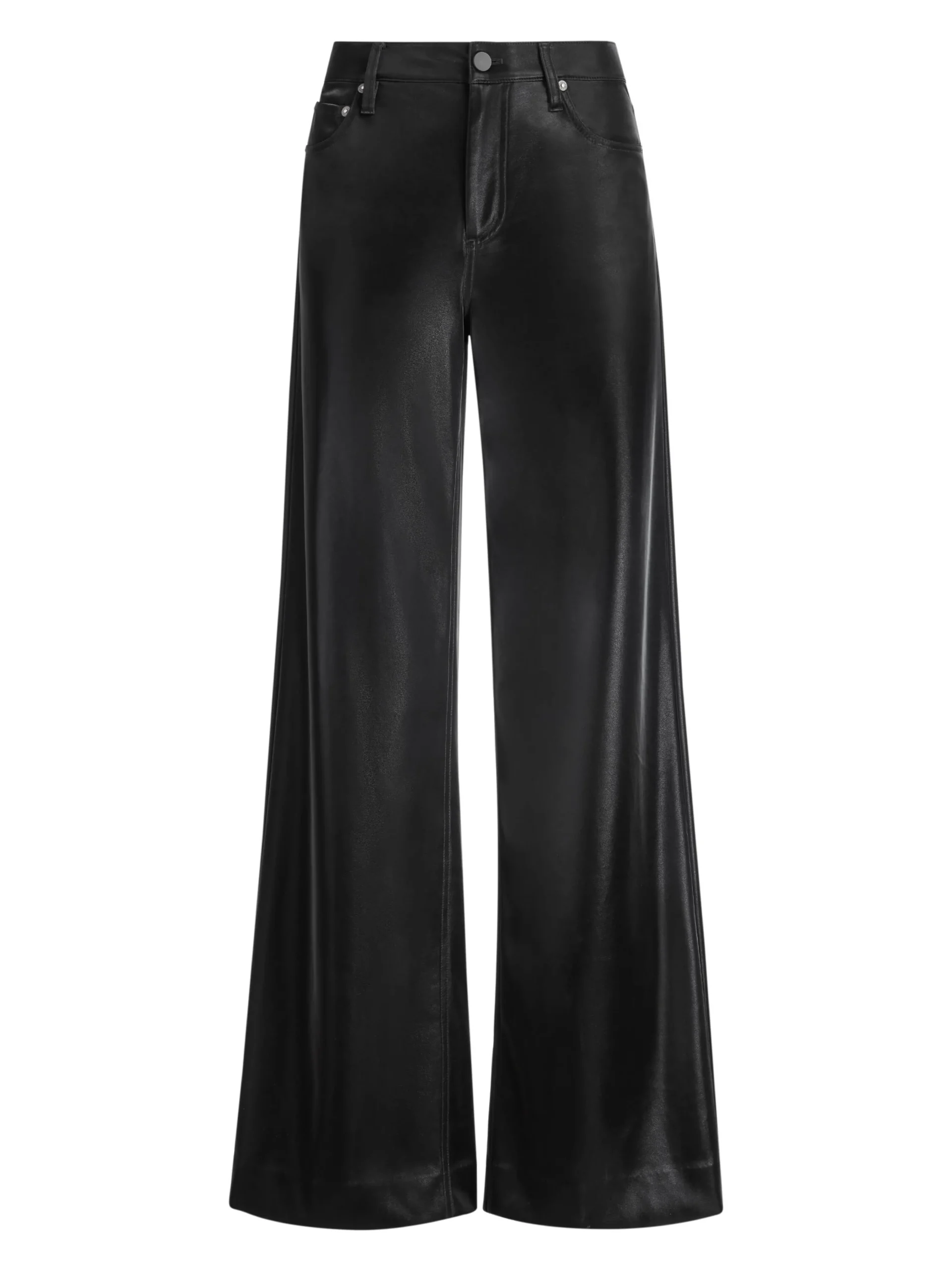 Alice and Olivia VEGAN LEATHER|PANTS*TRISH SHINY VEGAN LEATHER BAGGY PANT