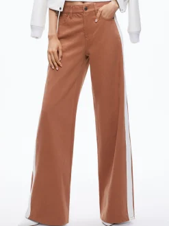 Alice and Olivia JEAN SHOP|JEANS*TRISH SIDE STRIPE JEAN