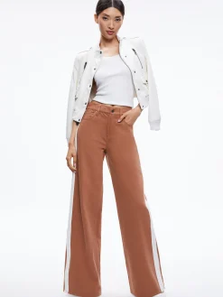 Alice and Olivia JEAN SHOP|JEANS*TRISH SIDE STRIPE JEAN