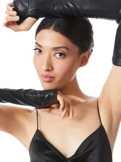 Alice and Olivia VALENTINE'S DAY EDIT|ACCESSORIES*VEGAN LEATHER GLOVES