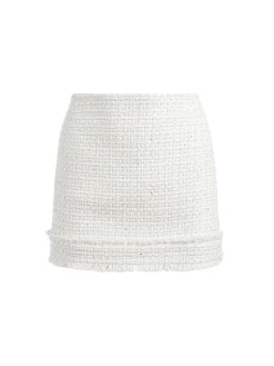 Alice and Olivia MATCHING SETS*VICENTA EMBELLISHED STRUCTURED CORSET + ECENIA MINI SKIRT