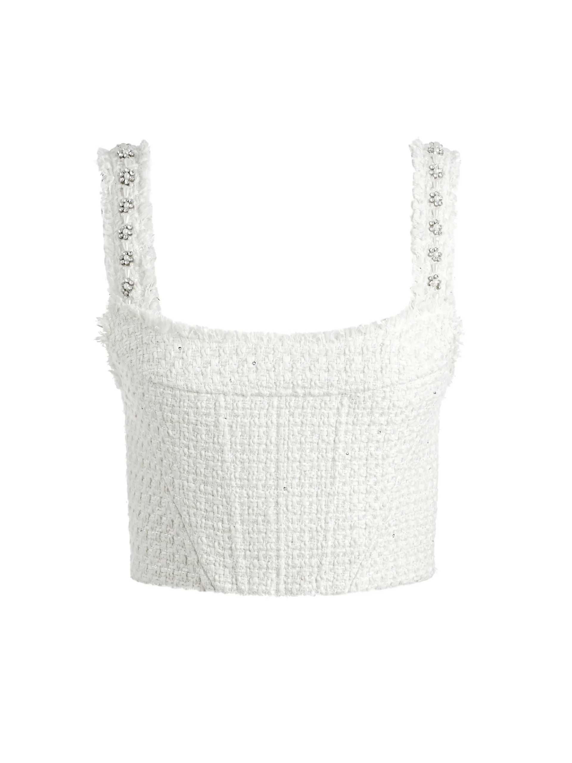 Alice and Olivia MATCHING SETS*VICENTA EMBELLISHED STRUCTURED CORSET + ECENIA MINI SKIRT