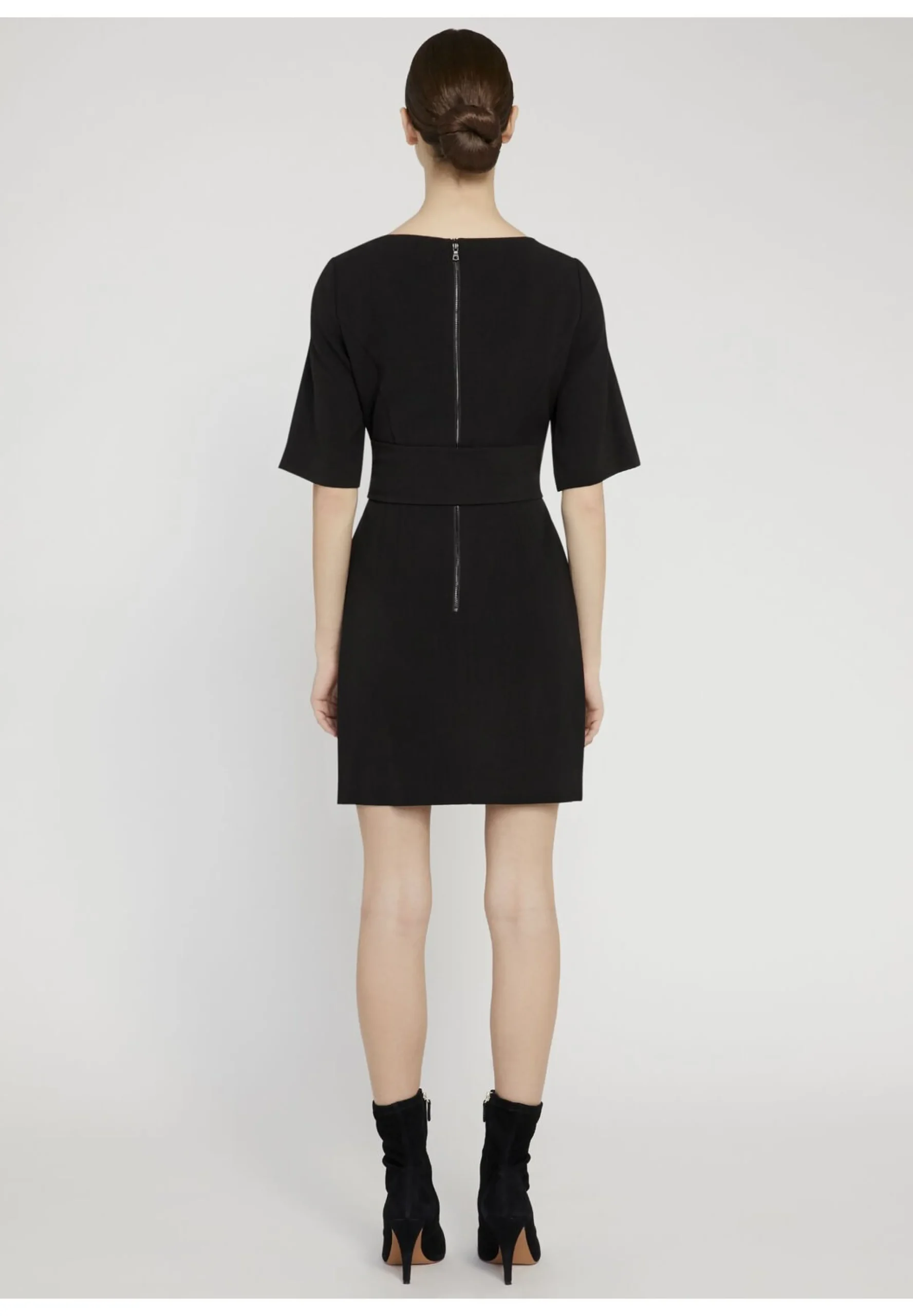 Alice and Olivia MINI|DRESSES*VIRGIL BOAT NK DRS W WRAP BELT